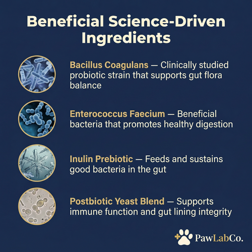 Probiotics for dogs – soft chews for gut & digestive health