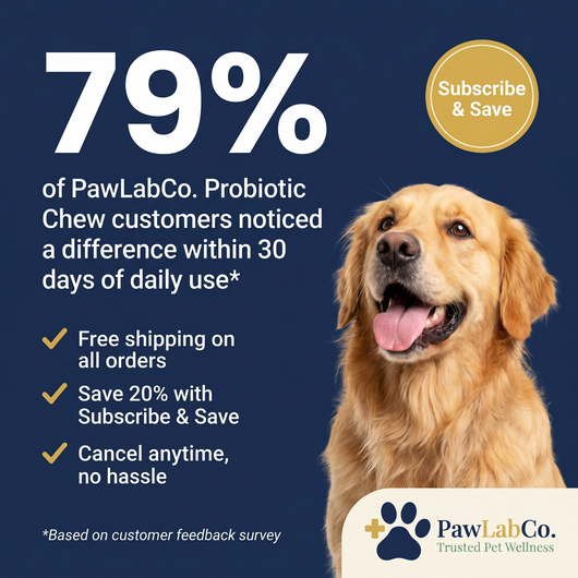 Probiotics for dogs – soft chews for gut & digestive health